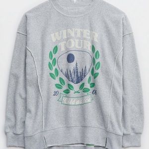 Aerie The Chill Cozy Crew Sweatshirt